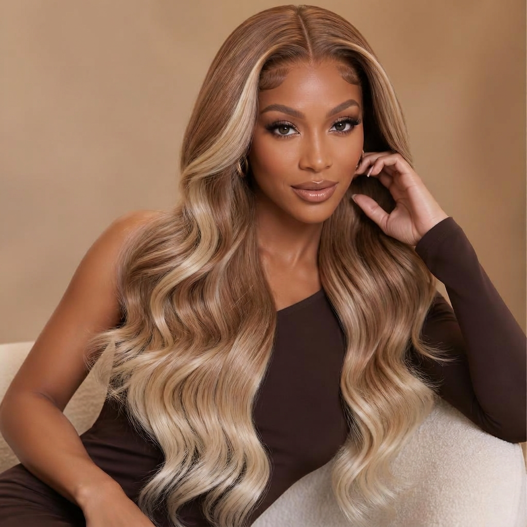 B7/60A Wig — HD Lace 2x6 · 5x5 · 6x6 · 13x4 · 13x6 · Colour B7/60A